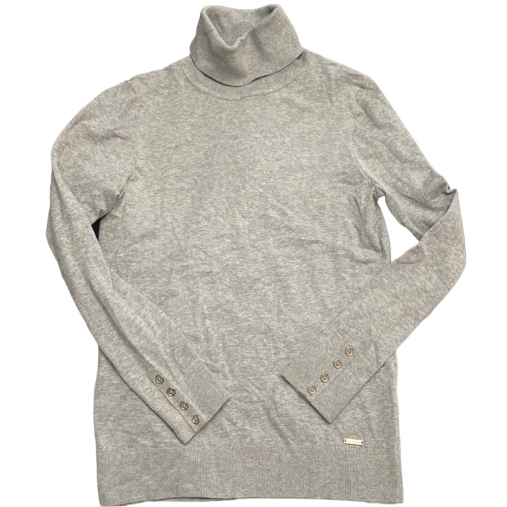 NWOT Tommy Hilfiger gray turtleneck sweater